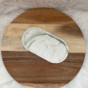 Tablett oval Marmoroptik - Image 4