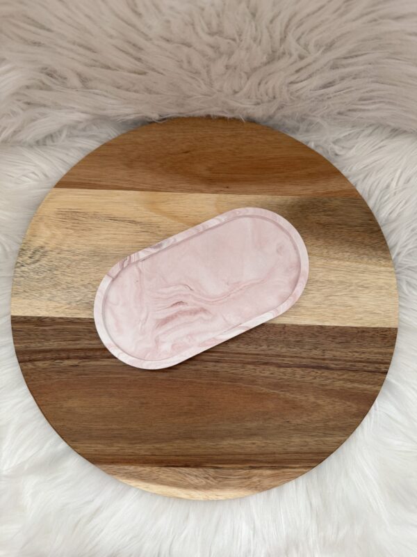 Tablett oval Marmoroptik - Image 6