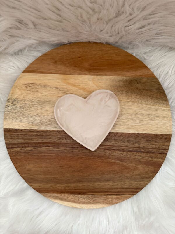 Herz Tablett Marmoroptik - Image 7