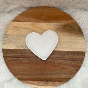 Herz Tablett Marmoroptik - Image 4