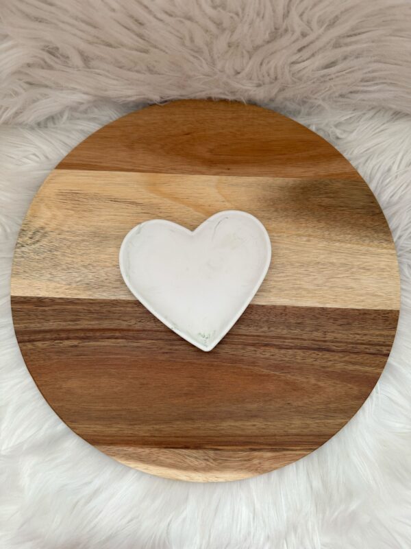 Herz Tablett Marmoroptik - Image 4