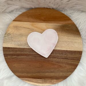 Herz Tablett Marmoroptik - Image 3