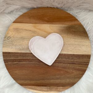 Herz Tablett Marmoroptik - Image 2