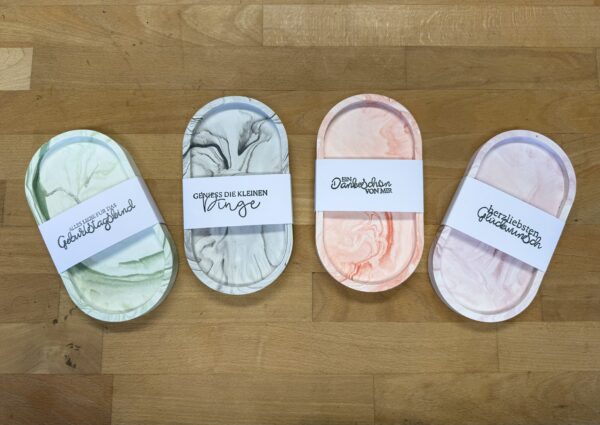 Tablett oval Marmoroptik - Image 8